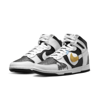 Fecha de lanzamiento del Dunk High "White and Black" para mujer (DZ7327-001)
