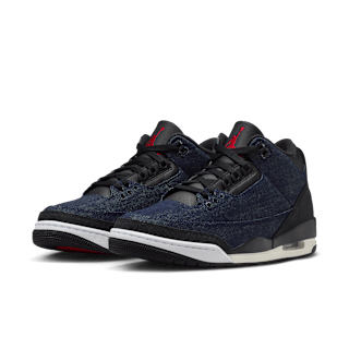Air Jordan 3 x Levi's® "Indigo and Gym Red" (IH7959-400) – Data de lançamento