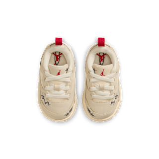 HQ2959-100 Toddler Jordan Flight Court x Téla 'Crèpe'