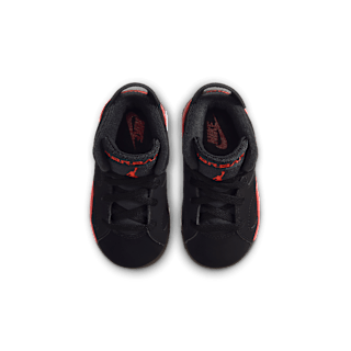 Toddler Jordan 6 Retro 'Infrared Salesman' Black and Light Crimson Release Date