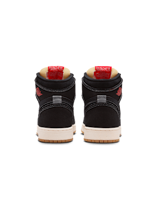 Big Kids' Air Jordan 1 Retro High OG Flight Club 'Black and Sail' Release Date