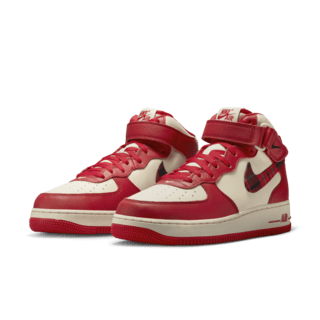 วันเปิดตัว Air Force 1 Mid '07 "University Red and Pale Ivory" (DV0792-101)