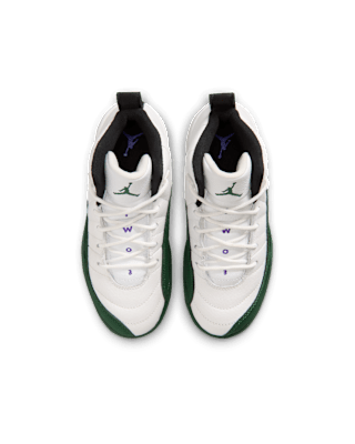 Fecha de lanzamiento de los Air Jordan 12 "Summit White and Gorge Green" (CT8013-103)