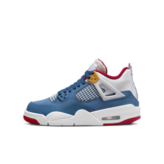 Fecha de lanzamiento del Air Jordan 4 "French Blue" para niños grandes (DR6952-400)