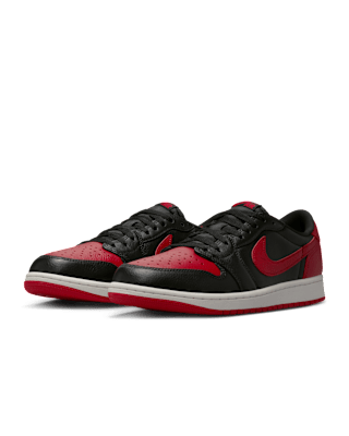 วันเปิดตัว Air Jordan 1 Retro Low OG "Banned" "Black and Varsity Red" (IW6276-001)