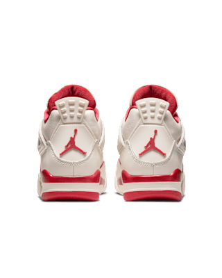Women's Air Jordan 4 'Pale Ivory and Tough Red' (HV0823-108) Release Date