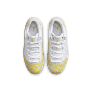 Air Jordan 11 «Yellow Snakeskin» til små barn (580522-107)