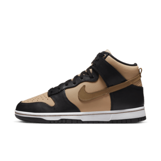 Fecha de lanzamiento del Dunk High "Black Flax" para mujer (DX0346-001)