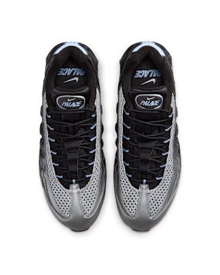 วันเปิดตัว Air Max 95 Big Bubble x Palace "Metallic Silver and Aluminum" (IQ7708-095) 