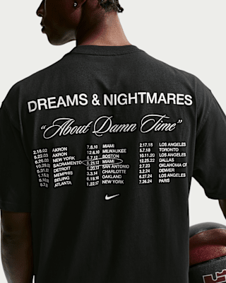 LeBron 'Dreams and Nightmares' Men's Nike Basketball T-Shirt Release Date