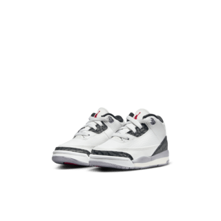 วันเปิดตัว Air Jordan 3 Retro "Cement Grey" เด็กวัยหัดเดิน (DM0968-106)