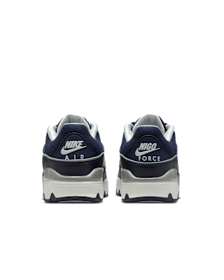 Air Force 3 Low x NIGO 'Midnight Navy and Shadow Grey' (HV5032-400) Release Date