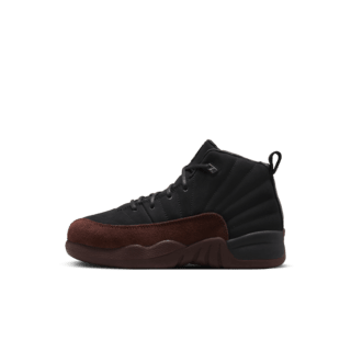 【NIKE公式】リトルキッズ ジョーダン 12 x A Ma Maniére 'Black and Burgundy Crush' (DV6989-001 / LITTLE KIDS’ JORDAN 12 X A MA MANIÉRE)