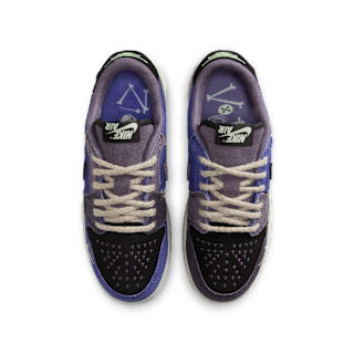 IH2725-500 Big Kids' jordan 1 Low 'Regency Purple and Dark Raisin'
