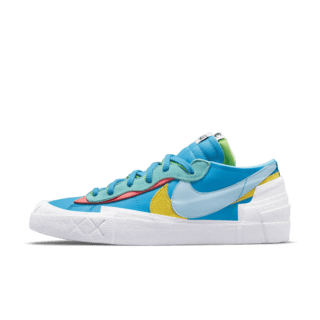 วันเปิดตัว sacai x KAWS Blazer Low “Neptune Blue” (DM7901-400)