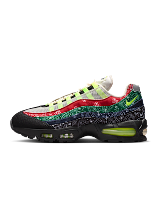 Lanceringsdato for Air Max 95 Big Bubble "Volt and University Red" (IQ0620-100)