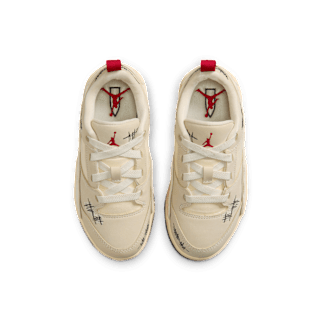 Little Kids' Jordan Flight Court x Téla 'Crèpe' (HQ2960-100)