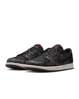 Date de sortie de la Air Jordan 1 Low OG Laser "Black and Varsity Red" (IV6750-001)