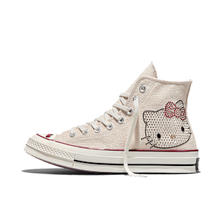 Fecha de lanzamiento de los Converse x Hello Kitty "Chuck Taylor 70 Swarovski®" (A17695C-100)