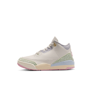 Little Kids' Air Jordan 3 'Sail and Jade Aura' Release Date