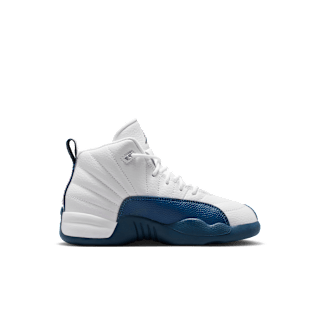Little Kids' Jordan 12 'French Blue and White' (151186-114)