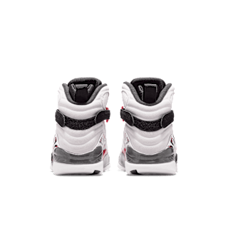 Big Kids' Air Jordan 8 'White and True Red' (305368-100)
