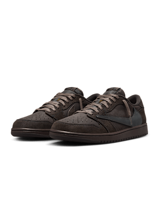 Air Jordan 1 X Travis Scott 'Velvet Brown And Dark Mocha' (DM7866-202 ...