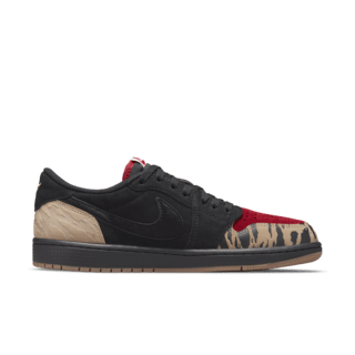 Fecha de lanzamiento del Air Jordan 1 Low x SoleFly "Black and Sport Red" (DN3400-001)