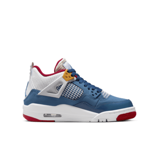 Fecha de lanzamiento del Air Jordan 4 "French Blue" para niños grandes (DR6952-400)