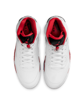 【NIKE公式】エア ジョーダン 5 'Fire Red "Black Tongue"' (HQ7978-101 / AIR JORDAN 5 RETRO OG)