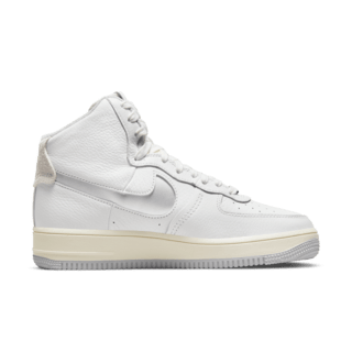 Fecha de lanzamiento del Air Force 1 High Sculpt "Silver" para mujer (DC3590-101)