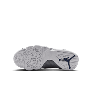 Big Kids' Air Jordan 9 'Flint Grey and French Blue' (HV4574-100)