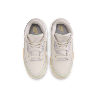 Little Kids' Air Jordan 3 'Sail and Jade Aura' Release Date