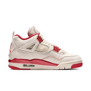 Women's Air Jordan 4 'Pale Ivory and Tough Red' (HV0823-108)