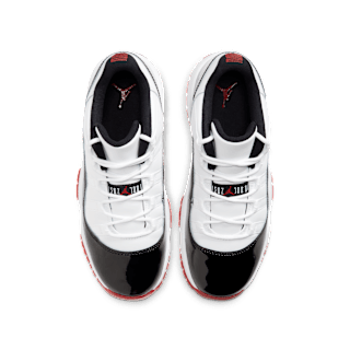 【NIKE公式】ジュニア エア ジョーダン 11 LOW 'Gym Red' (528896-160 / JUNIOR AJ 11 LOW)