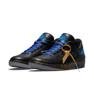Air Jordan 2 低筒 x Off-White™️ 'Black and Varsity Royal' (DJ4375-004) 發售日期