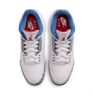 Fecha de lanzamiento de los Jordan 3 MCS "True Blue" (FZ8627-101)