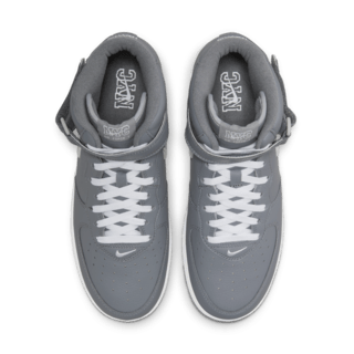 วันเปิดตัว Air Force 1 Mid Jewel “NYC Cool Grey”