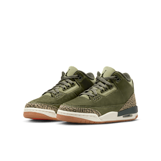 Big Kids' Air Jordan 3 'Medium Olive' (DM0967-202)