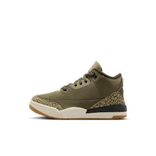 Little Kids' Jordan 3 'Medium Olive' (DM0966-202)