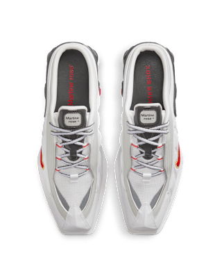 Shox MR4 x Martine Rose "White and Varsity Red" para mulher (IM5420-100) – Data de lançamento