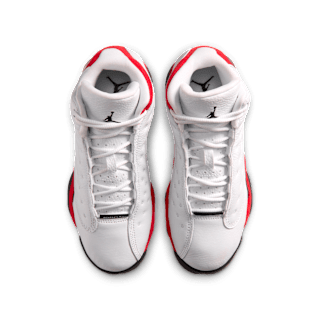 Big Kids' Air Jordan 13 Retro 'White and University Red' (DJ3003-102) 