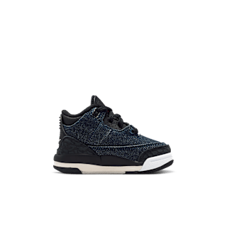 Toddler Jordan 3 x Levi's® 'Indigo and Gym Red' (IQ8059-400)