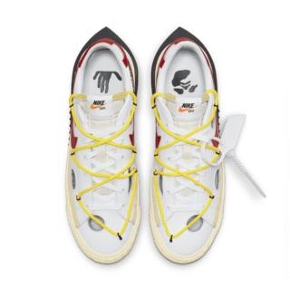 Data de llançament de les Blazer Low x Off-White™️ "White and University Red" (DH7863-100)