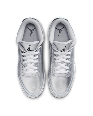 Jordan 3 Mid TD 'Metallic Silver' (FZ8626-002) Release Date