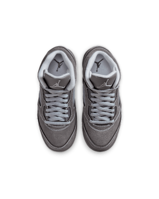 Little Kids' Jordan 5 Retro 'Light Graphite and Wolf Grey' (440889-002)