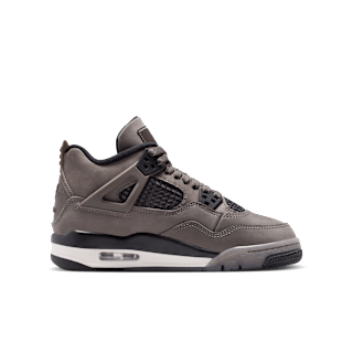 Big Kids' Air Jordan 4 'Cave Stone and Black' (IB4171-200)