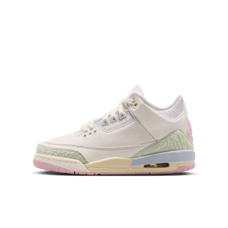 Big Kids' Air Jordan 3 'Sail and Jade Aura' Release Date