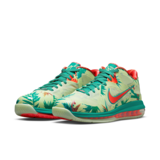 Fecha de lanzamiento del LeBron IX Low "White Lime and Bright Mango" (DO9355-300)