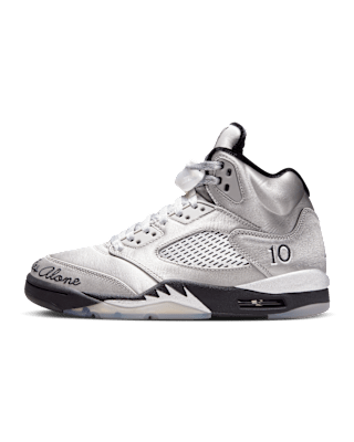 Women's Air Jordan 5 "Wings" 'Medium Grey and Metallic Silver' (IO2038-001) Release Date